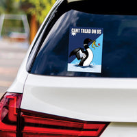 Abolish ICE No One Is Illegal Protest Vinyl Sticker, Resist Hate Decal, Anti-Trump Resistance, Resist Fascism Car Bumper Sticker, 6" x 4.5"