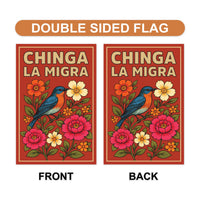 Abolish ICE Garden Flag, Double Sided, Keep the Immigrants, Deport the Racists Flag, Anti-Trump, Resist Racism Flag, Resist Fascism Flag