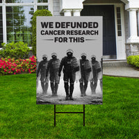 Abolish ICE Yard Sign, Keep the Immigrants, Deport the Racists Lawn Sign, Anti-Trump, Resist Fascism Yard Sign with Metal H-Stake