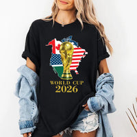 2026 World Cup Shirt, Soccer Cup USA Canada Mexico Shirt, Trending Football Fan Tee