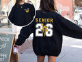 Senior 2026 Cheer Sweatshirt, Custom Senior 2026 Sweatshirt, Graduation 2026 Tee, Senior Cheer Gift Shirt, Custom Name Graduation Shirt, Front Back