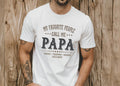 My Favorite People Call Me Papa Shirt, Custom Dad Shirt, Kids Name Tee