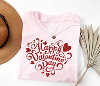 Glitter Love Valentine Shirt, Heart Valentine Shirt, Heart Love Tee, Valentine’s Day Love Shirt