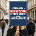 Abolish ICE No One Is Illegal Protest Sign, No Kings In America, Anti-Trump Resistance Political Protest Poster, Resist Fascism Rally Sign