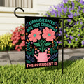 Abolish ICE Garden Flag, Double Sided, Keep the Immigrants, Deport the Racists Flag, Anti-Trump, Resist Racism Flag, Resist Fascism Flag
