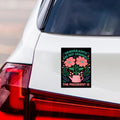 Abolish ICE Magnet, Keep the Immigrants, Deport the Racists, Anti-Trump, Resist Racism Car Magnet, Resist Fascism Vehicle Magnet, 6