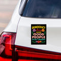 Abolish ICE Magnet, Keep the Immigrants, Deport the Racists, Anti-Trump, Resist Racism Car Magnet, Resist Fascism Vehicle Magnet, 6