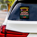 Abolish ICE No One Is Illegal Protest Vinyl Sticker, Resist Hate Decal, Anti-Trump Resistance, Resist Fascism Car Bumper Sticker, 6