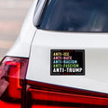 Abolish ICE Magnet, Keep the Immigrants, Deport the Racists, Anti-Trump, Resist Racism Car Magnet, Resist Fascism Vehicle Magnet, 6