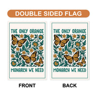 Abolish ICE Garden Flag, Double Sided, Keep the Immigrants, Deport the Racists Flag, Anti-Trump, Resist Racism Flag, Resist Fascism Flag