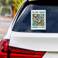 Abolish ICE No One Is Illegal Protest Vinyl Sticker, Resist Hate Decal, Anti-Trump Resistance, Resist Fascism Car Bumper Sticker, 6" x 4.5"