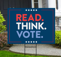Abolish ICE Yard Sign, Keep the Immigrants, Deport the Racists Lawn Sign, Anti-Trump, Resist Fascism Yard Sign with Metal H-Stake