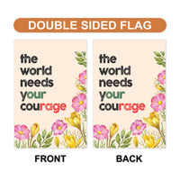 Abolish ICE Garden Flag, Double Sided, Keep the Immigrants, Deport the Racists Flag, Anti-Trump, Resist Racism Flag, Resist Fascism Flag