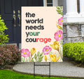 Abolish ICE Yard Sign, Keep the Immigrants, Deport the Racists Lawn Sign, Anti-Trump, Resist Fascism Yard Sign with Metal H-Stake