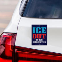 Abolish ICE Magnet, Keep the Immigrants, Deport the Racists, Anti-Trump, Resist Racism Car Magnet, Resist Fascism Vehicle Magnet, 6" x 4.5"
