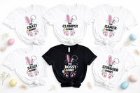 Funny Matching Easter Bunny Shirt, Custom Holiday Easter Family Tee