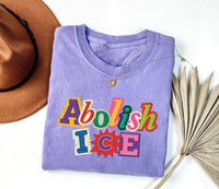 Abolish ICE Shirt, Anti ICE Protest Shirt, No Human Is Illegal Tee, Pro Immigrants Shirt, Liberal Magazine Letters Shirt, Protest Gifts