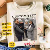 Custom Shirt, Custom Logo Shirt, Personalized Company Text Tee, Photo Custom Shirt, Matching Custom Gift Shirt, Bachelorette Gifts