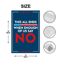 Abolish ICE Garden Flag, Double Sided, Keep the Immigrants, Deport the Racists Flag, Anti-Trump, Resist Racism Flag, Resist Fascism Flag