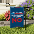 Abolish ICE Garden Flag, Double Sided, Keep the Immigrants, Deport the Racists Flag, Anti-Trump, Resist Racism Flag, Resist Fascism Flag