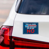 Abolish ICE Magnet, Keep the Immigrants, Deport the Racists, Anti-Trump, Resist Racism Car Magnet, Resist Fascism Vehicle Magnet, 6" x 4.5"
