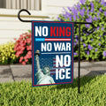 Abolish ICE Garden Flag, Double Sided, Keep the Immigrants, Deport the Racists Flag, Anti-Trump, Resist Racism Flag, Resist Fascism Flag