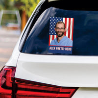 Abolish ICE No One Is Illegal Protest Vinyl Sticker, Resist Hate Decal, Anti-Trump Resistance, Resist Fascism Car Bumper Sticker, 6" x 4.5"