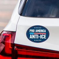 Abolish ICE Magnet, Keep the Immigrants, Deport the Racists, Anti-Trump, Resist Racism Car Magnet, Resist Fascism Vehicle Magnet, 6" x 4.5"