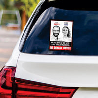 Abolish ICE No One Is Illegal Protest Vinyl Sticker, Resist Hate Decal, Anti-Trump Resistance, Resist Fascism Car Bumper Sticker, 6" x 4.5"