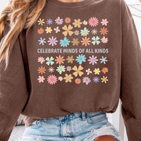Celebrate Minds of All Kinds Shirt, SPED Teacher Shirt, Autism Teacher Tee, Neurodiversity School Shirt, Unisex Special Education Shirt