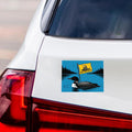 Abolish ICE Magnet, Keep the Immigrants, Deport the Racists, Anti-Trump, Resist Racism Car Magnet, Resist Fascism Vehicle Magnet, 6