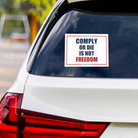 Abolish ICE No One Is Illegal Protest Vinyl Sticker, Resist Hate Decal, Anti-Trump Resistance, Resist Fascism Car Bumper Sticker, 6" x 4.5"