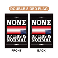 Abolish ICE Garden Flag, Double Sided, Keep the Immigrants, Deport the Racists Flag, Anti-Trump, Resist Racism Flag, Resist Fascism Flag