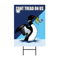 Abolish ICE Yard Sign, Keep the Immigrants, Deport the Racists Lawn Sign, Anti-Trump, Resist Fascism Yard Sign with Metal H-Stake