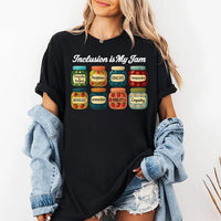 Inclusion Is My Jam Shirt, Neurodiversity Teacher Shirt, Special Education Tee, Autism Awareness Shirt, Teacher Gift, Gift for Educators