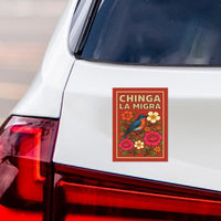Abolish ICE Magnet, Keep the Immigrants, Deport the Racists, Anti-Trump, Resist Racism Car Magnet, Resist Fascism Vehicle Magnet, 6" x 4.5"