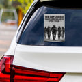 Abolish ICE No One Is Illegal Protest Vinyl Sticker, Resist Hate Decal, Anti-Trump Resistance, Resist Fascism Car Bumper Sticker, 6
