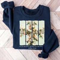 Jesus Is the Light Shirt, Floral Christian Shirt, Motivational Bible Verse Tee, His Grace Is Enough Shirt, Religious Shirt, Christian Gift