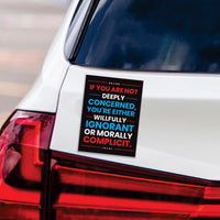 Abolish ICE Magnet, Keep the Immigrants, Deport the Racists, Anti-Trump, Resist Racism Car Magnet, Resist Fascism Vehicle Magnet, 6" x 4.5"
