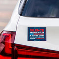 Abolish ICE Magnet, Keep the Immigrants, Deport the Racists, Anti-Trump, Resist Racism Car Magnet, Resist Fascism Vehicle Magnet, 6