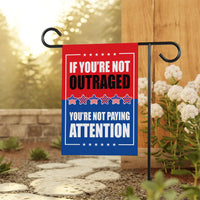 Abolish ICE Garden Flag, Double Sided, Keep the Immigrants, Deport the Racists Flag, Anti-Trump, Resist Racism Flag, Resist Fascism Flag