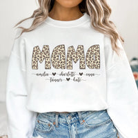 Personalized Gigi Shirt, Custom Grandma Shirt with Grandkids Names, Leopard Mimi Tee, Nana Shirt, Mother’s Day Shirt, Gifts for Gigi