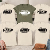 Difference Maker Sped Teacher Shirt, Special Education Teacher Shirt, Sped Squad Tee, Special Ed Teacher Shirt, Teacher Gift, Educators Gift
