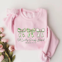Not Lucky Simply Blessed Shirt, Retro Coquette Patrick Shirt, Preppy Lucky Shamrock Tee, Retro Patrick Shirt, Lucky Charm Shirt