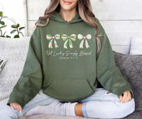 Not Lucky Simply Blessed Shirt, Retro Coquette Patrick Shirt, Preppy Lucky Shamrock Tee, Retro Patrick Shirt, Lucky Charm Shirt