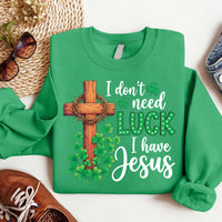 Christian St Patrick’s Day Shirt, Clover Cross Shirt, Faith Shamrock Tee, Religious St Patrick Shirt, Saint Patrick Gift, Christians Gift
