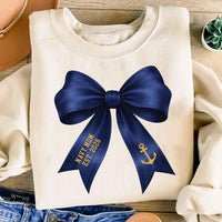 Navy Family Graduation Shirt, Coquette Bow Shirt, Custom Date Navy Tee, Navy Mom Shirt, Proud Navy Family Shirt, Navy Gifts