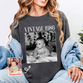 Personalized Vintage Photo Shirt, Custom Picture Birthday Shirt, 30th Birthday Tee, 40th Birthday Gift, Unisex Retro Birthday Shirt