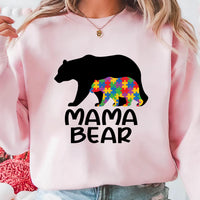 Autism Mama Bear Sweatshirt, Autism Awareness Shirt, Autism Mom Tee, Special Ed Mom Shirt, Autism Mother Shirt, Autism Gifts, Gifts for Moms