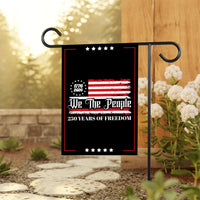250 Years American Garden Flag, Patriotic 250th Anniversary Yard Flag, Celebrate Independence, Liberty National Pride Garden Decor